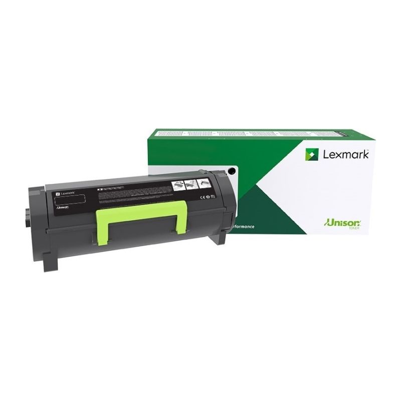Toner Laser Εκτυπωτή Lexmark 58D2H0E Μαύρο High Yield 15000 Σελίδων