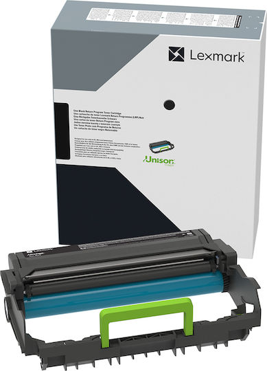 Lexmark 55B0ZA0 Γνήσιο Drum Laser Εκτυπωτή Μαύρο 40000 Σελίδων