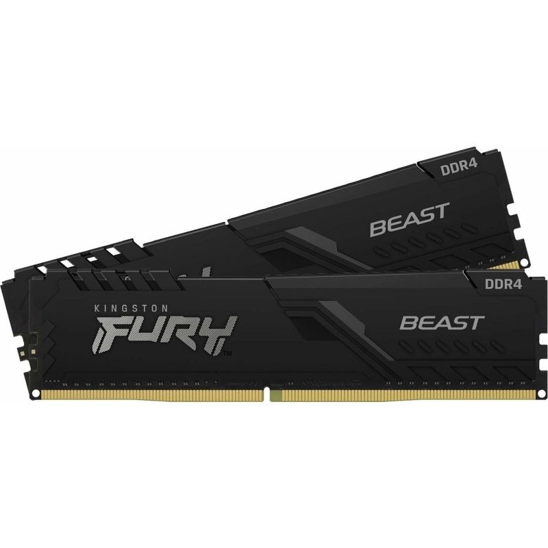 Μνήμη RAM Kingston FURY Beast 32GB (2X16GB) DDR4 3200MHz για Desktop