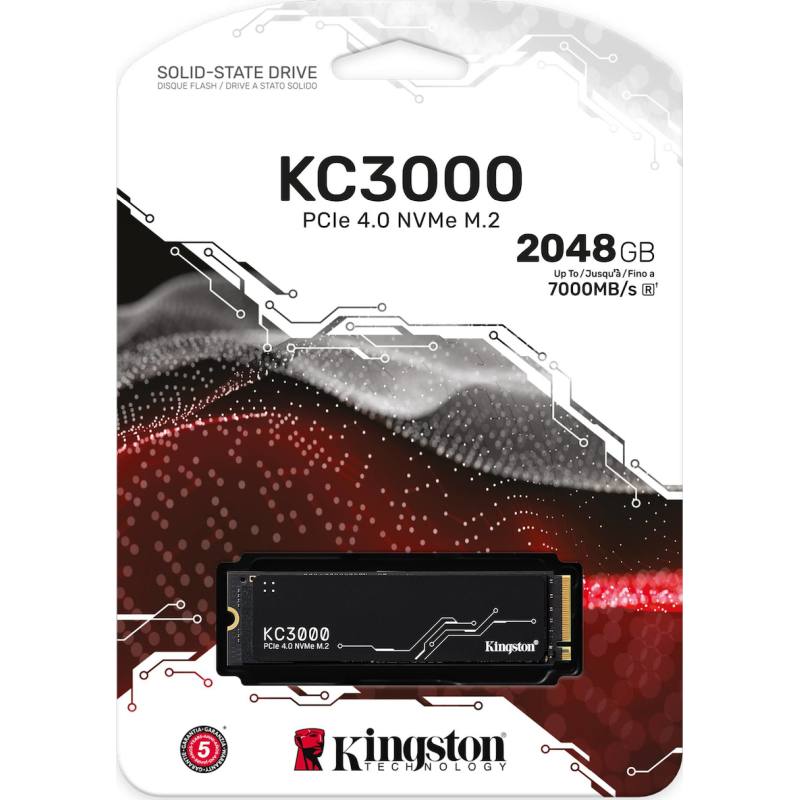 Δίσκος SSD Kingston KC3000 2048GB M.2 NVME PCI-Express