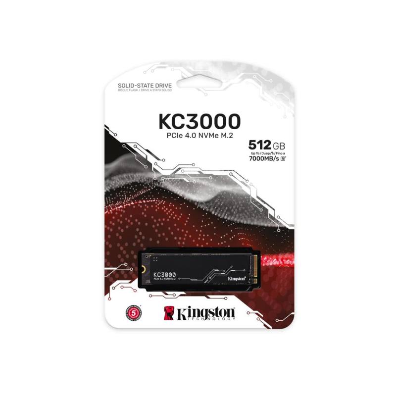 Δίσκος SSD Kingston KC3000 512GB M.2 NVME PCI-Express
