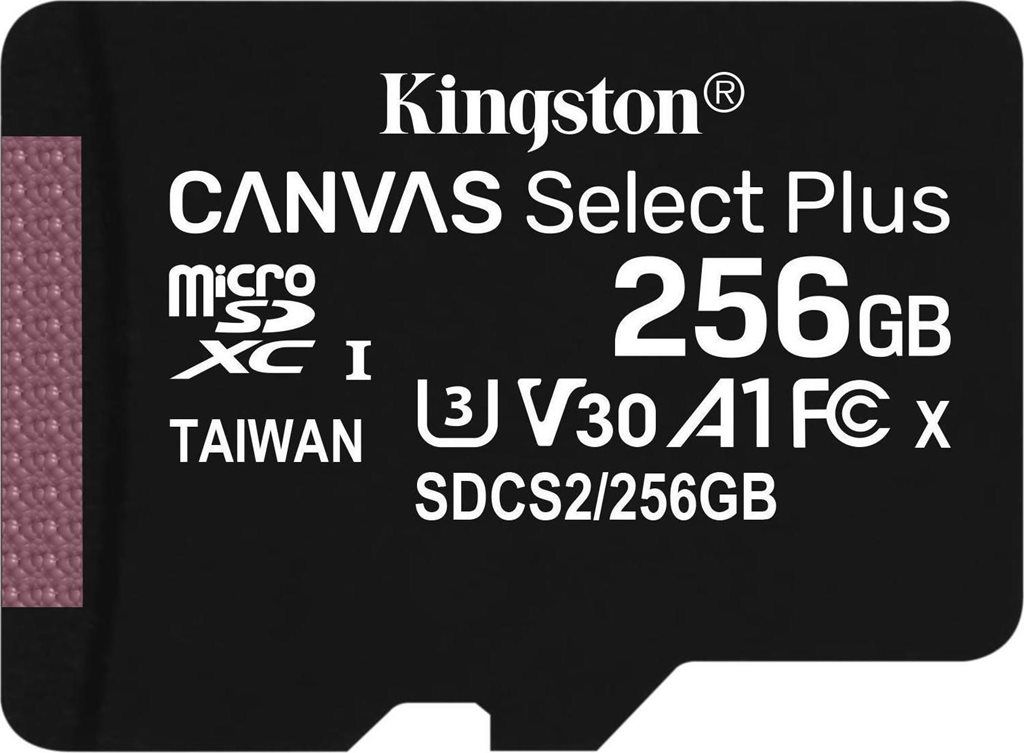 Κάρτα Μνήμης Kingston Micro SDHC 128GB Canvas Select Plus G3 Class 10 + adapter (1)