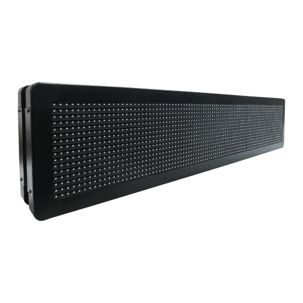 DISPLAY 90303 Κυλιόμενη Ψηφιακή Επιγραφή P10 Διπλής Όψης LED  Αδιάβροχο IP65 Μπλε - WiFi Control μέσω FK APP - Αισθητήρας Θερμοκρασίας & Υγρασίας - Μ104 x Π12 x Υ20cm - 2 Χρόνια Εγγύηση