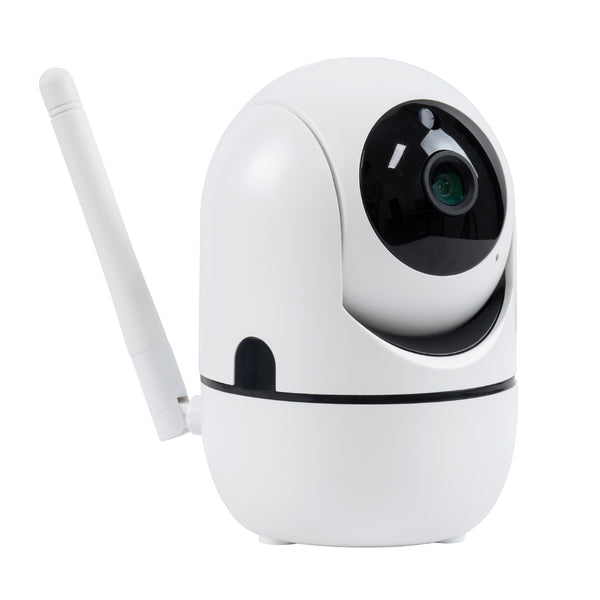 76078 Table Camera WiFi HD 1080P 3MP 350° Two Way Audio & Motion Detection - Night Vision - Επιτραπέζια Κάμερα WiFi HD 1080P 350° Διπλή Κατέυθυνση Ομιλίας με Ανιχνευτή Κίνησης - Following Face Auto Tracking - Λευκό