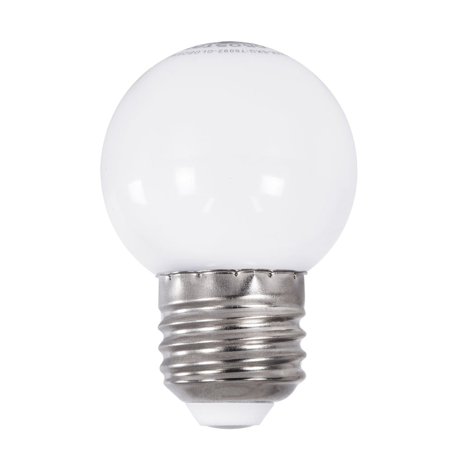 SPHERE 76091 Λάμπα E27 G45 LED 3W 255lm 260°  IP20 Φυσικό Λευκό 4500K - Sanan SMD Chip - Λευκό Γαλακτερό - Μ4.5 x Π4.5 x Υ6.9cm - 2 Χρόνια Εγγύηση