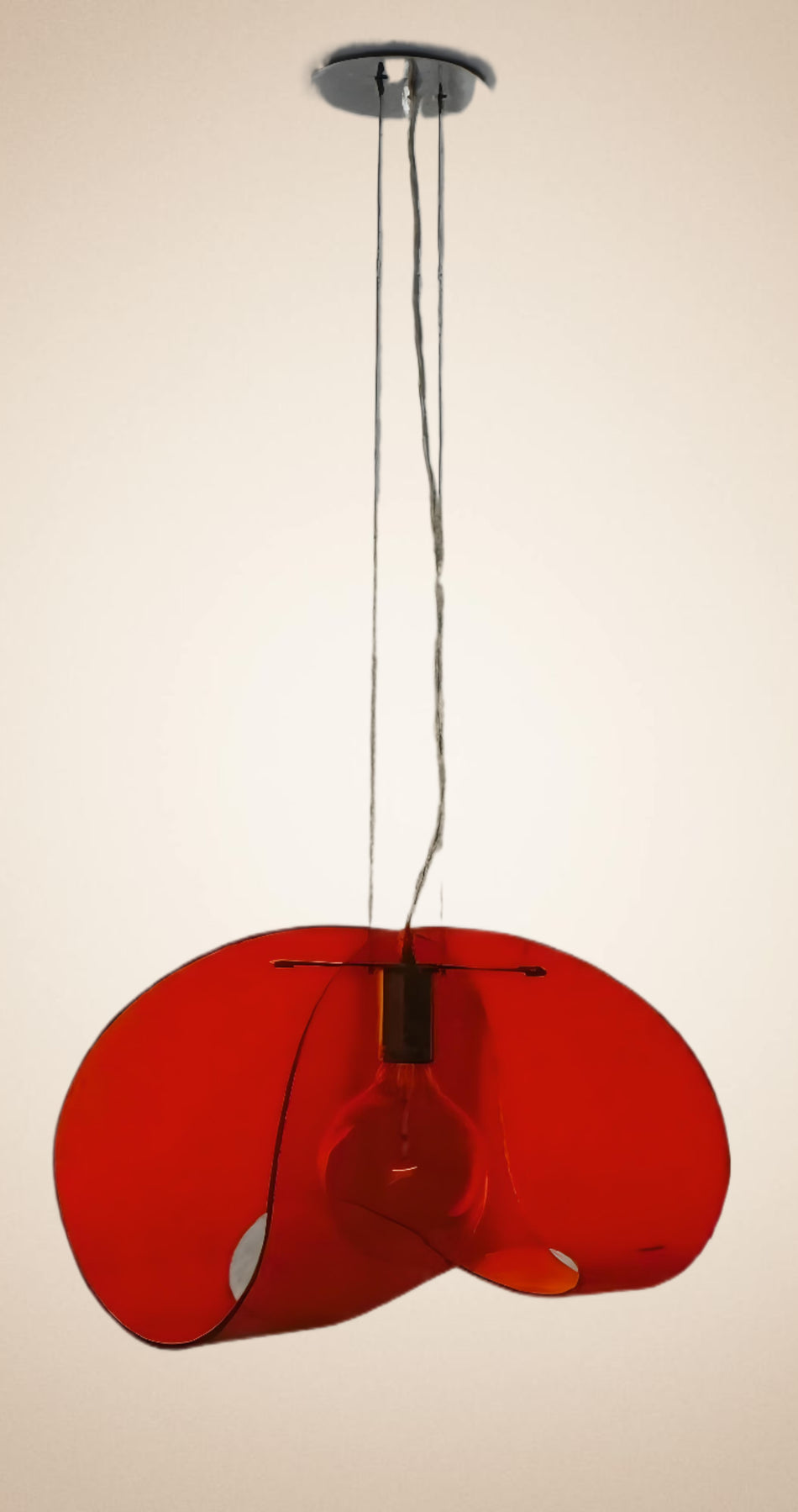 V-080 LOLLY RED PENDANT
