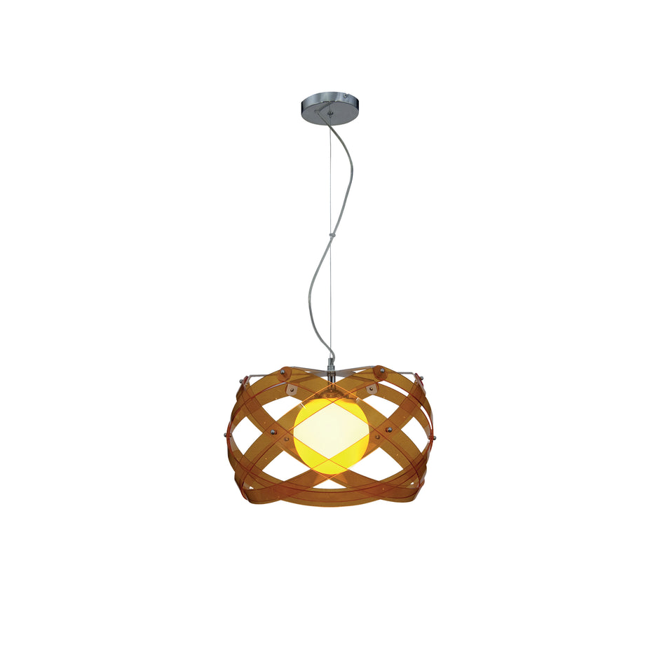 MD088/3201BS "NEFELI" ORANGE PENDANT Ε1