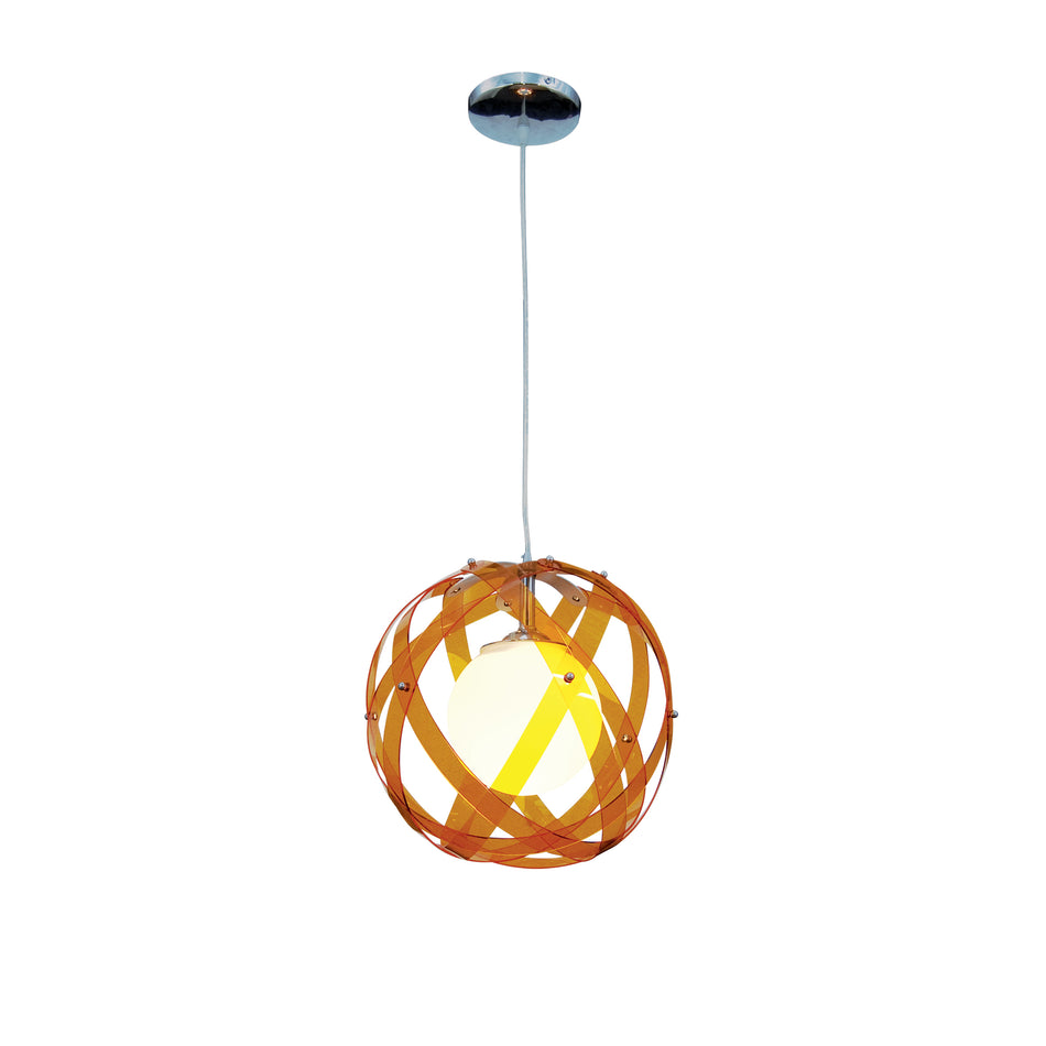 MD088/3202A"NEFELI" ORANGE PENDANT Ε1