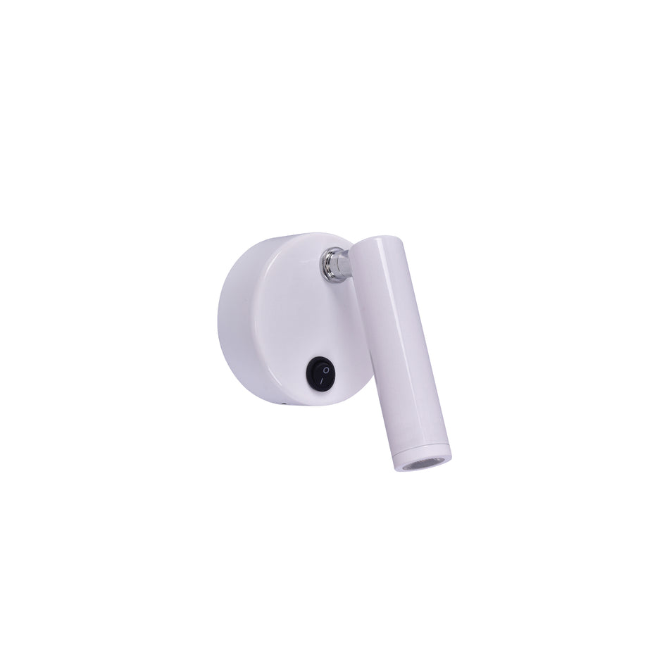 SE 127-1AW FIX WALL LAMP WHITE MAT 1B1