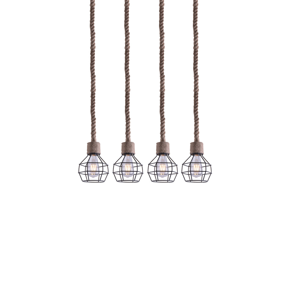 GRENADE-4 ROPE & BLACK PENDANT+