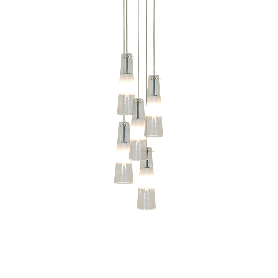 WS3397-5 COMO PENDANT LAMP GLASS+