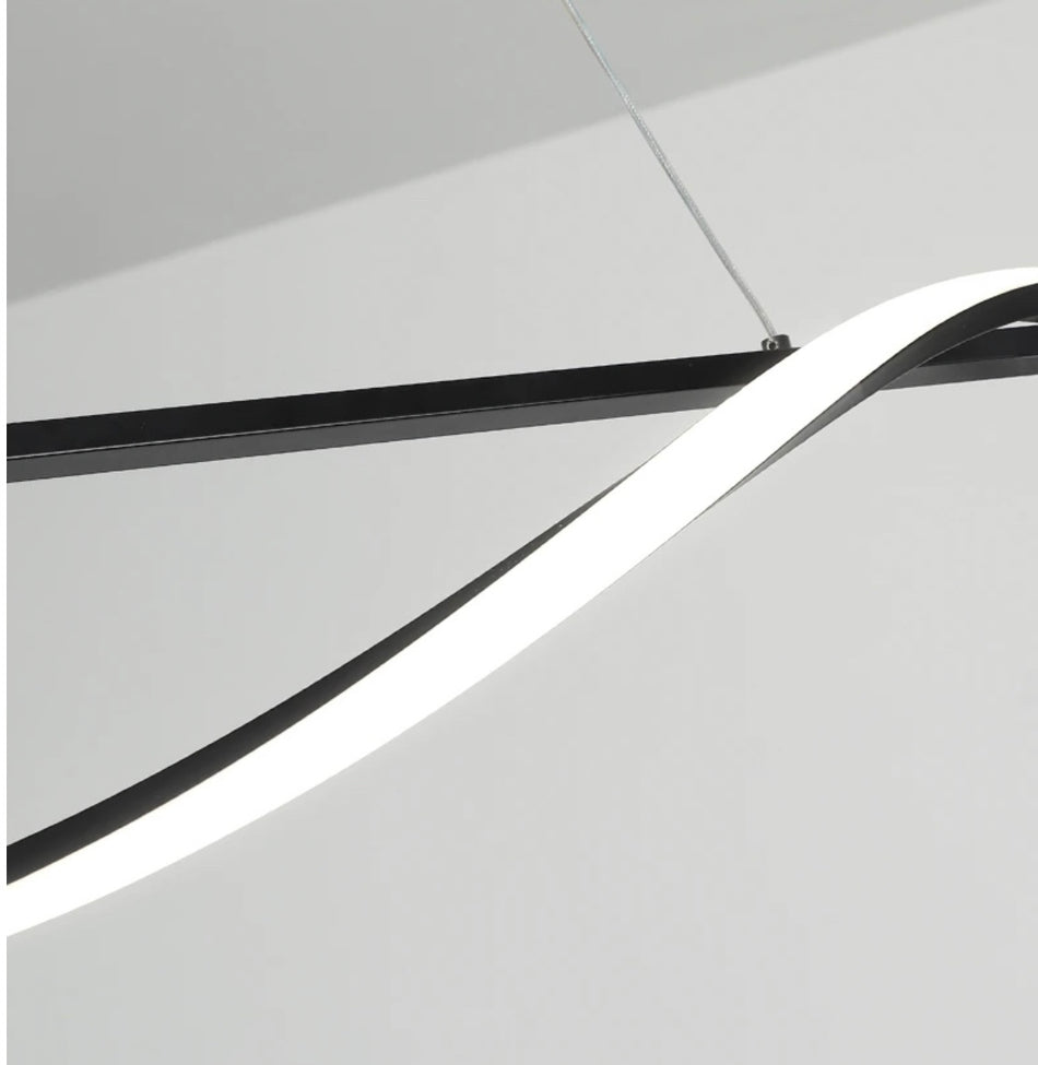 SE LED 100 ONDAS PENDANT BLACK 23W 3CCT 2 YEARS WARRANTY