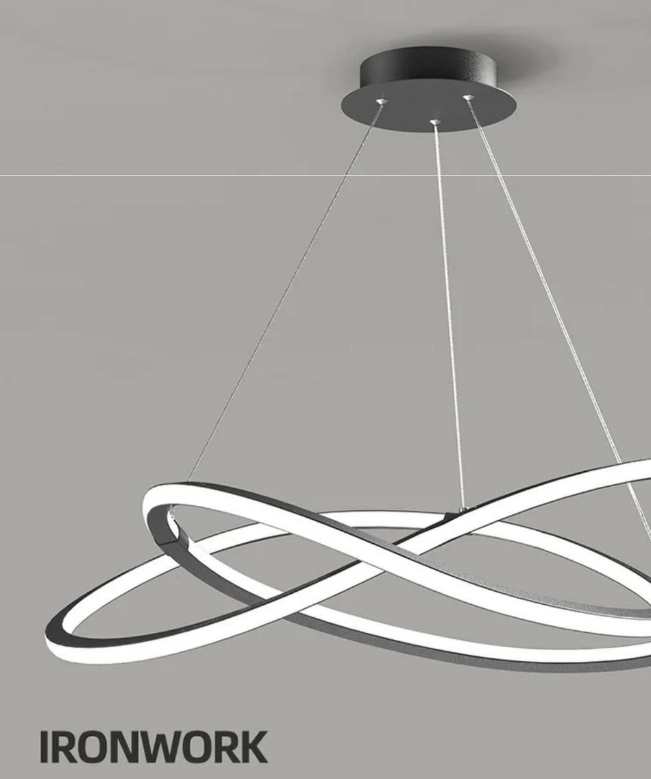 SE LED 60 ANITA PENDANT BLACK 96W 3CCT 2 YEARS WARRANTY