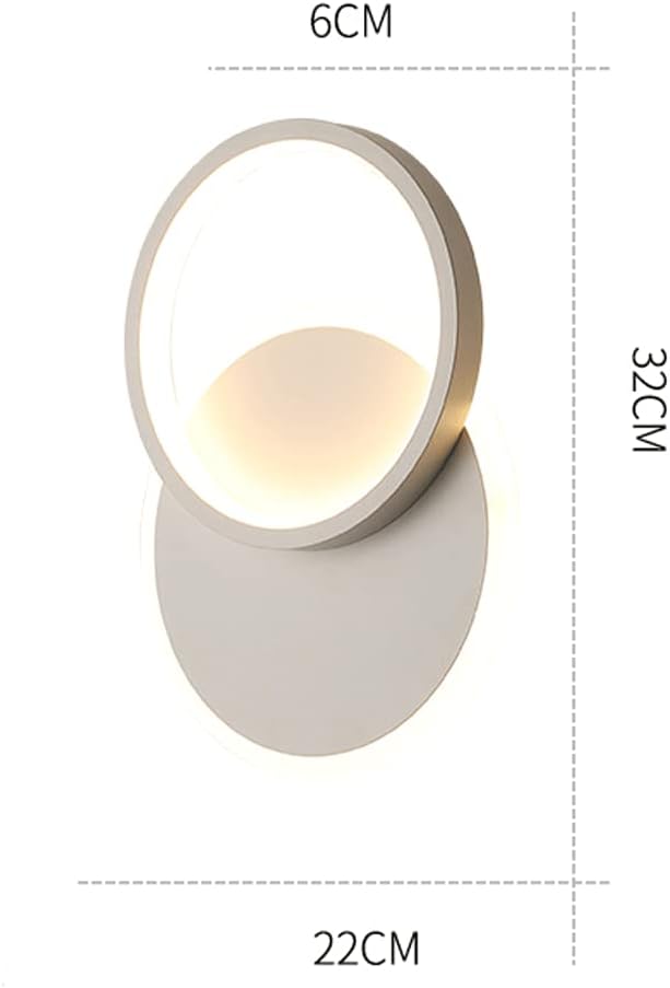SE LED 20  ROSA WHITE WALL LAMP 12W 3CCT 2 YEARS WARRANTY