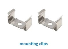 SE-CL-15 ALUMINIUM CLIPS FOR PROFILE 15,5x5,9mm (77-50573)