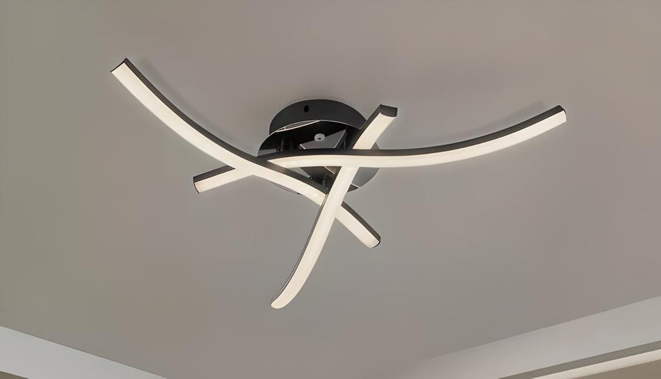 SE LED 46 ALORA BLACK CEILING 46x46x8cm 24W 3CCT IP20 2 YEARS WARRANTY