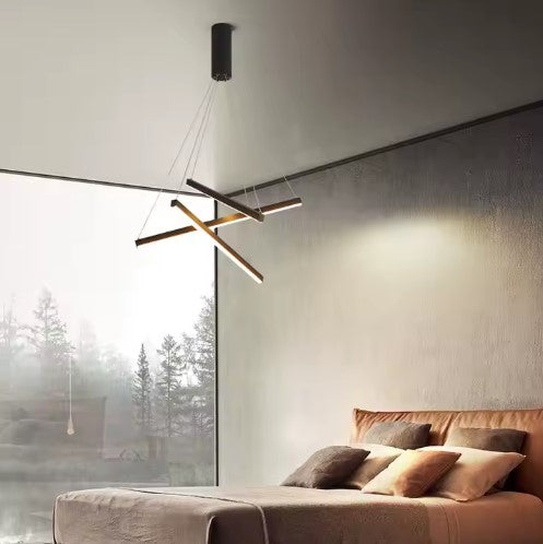 SE LED 30 BEATRICE BLACK  PENDANT 60x16x8cm 30W IP20 3CCT 2 YEARS WARRANTY