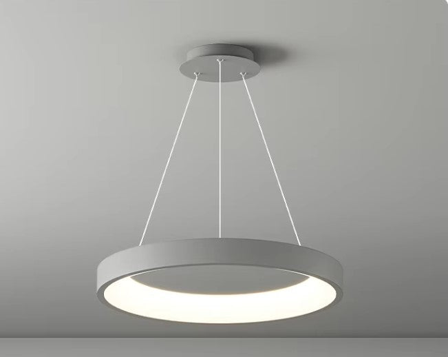 SE LED 32 ΚΑΙΤΟ GREY PENDANT 50x50x100cm 32W 3CCT IP20 2 YEARS WARRANTY