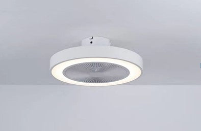 SE LED F50 MARCO WHITE FAN 60W SMART WITH CONTROL 50X50X20cm 3000K-6500K 85-265V 2 YEARS WARRAN