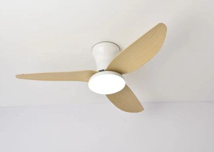 SE LED F100 WINDY WHITE-LIGHT BROWN FAN 60W SMART WITH CONTROL 100x100x50cm 3000k-6500k 85-265V