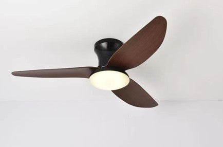 SE LED F100 WINDY BLACK-BROWN FAN 60W SMART WITH CONTROL 100x100x50cm 3000k-6500k 85-265V 2 YE