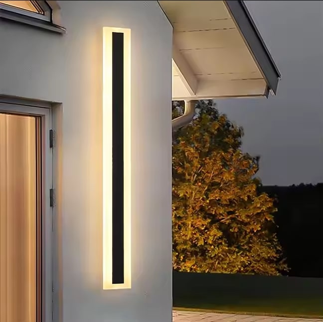 SE LED 100 AXIS OUTDOOR WALL LAMP 30W BLACK 3000K L 1000mm