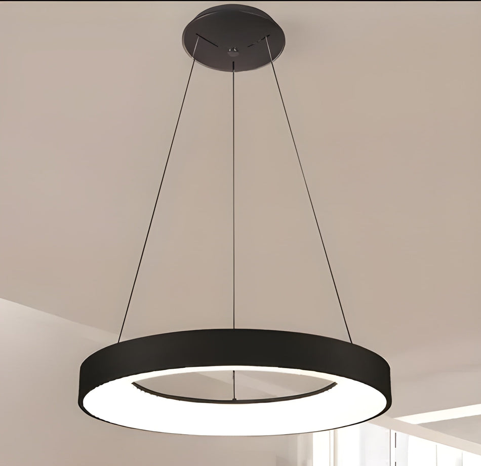 SE LED 32 KAITO BLACK PENDANT 50x50x100cm 32W 3CCT IP20 2 YEARS WARRANTY Α2