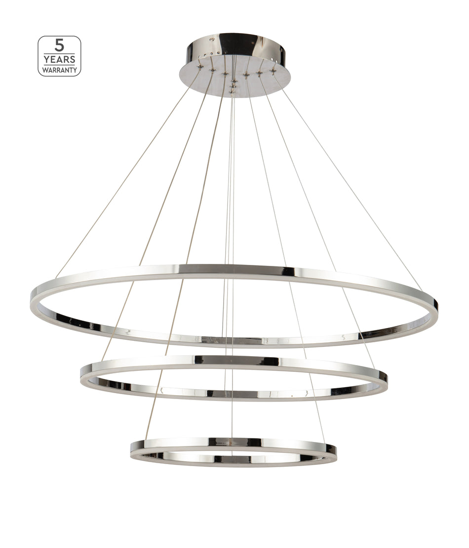 SE LED 80-60-40 OLYMPIC PENDANT CHROME Α5