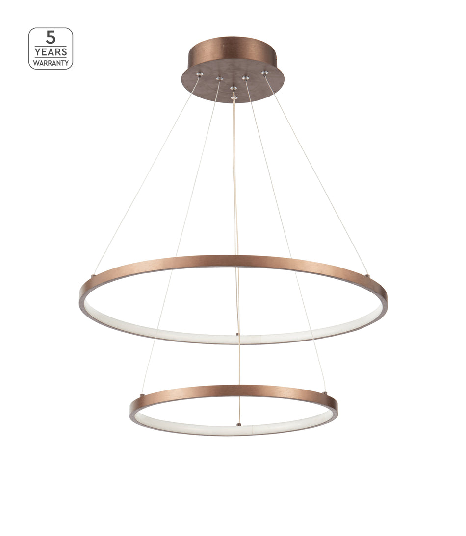 SE LED 60-40 MORELLI PENDANT COFFEE BROWN Β5