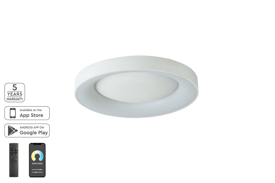 SE LED SMART 60 AMAYA CEILING WHITE Δ3