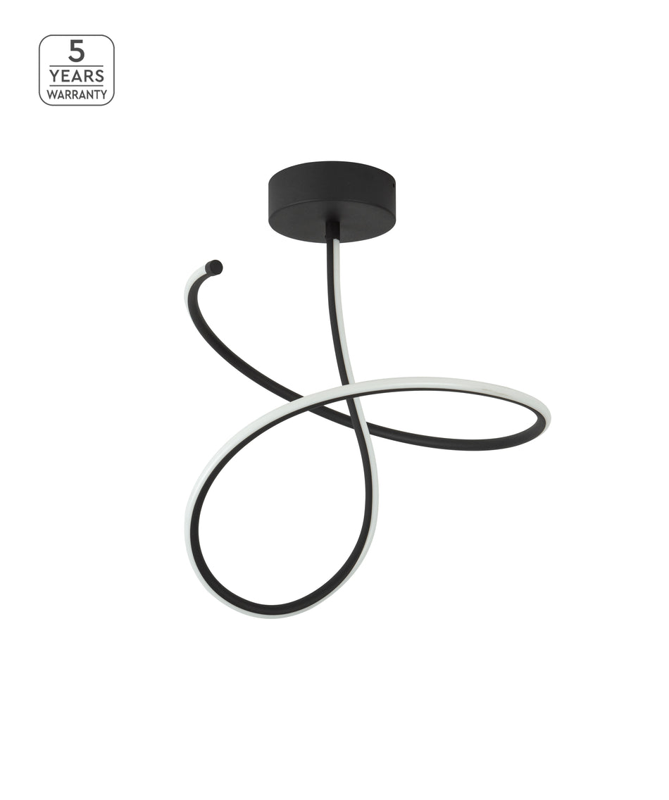 SE LED 50 KRISHNA CEILING BLACK Δ4