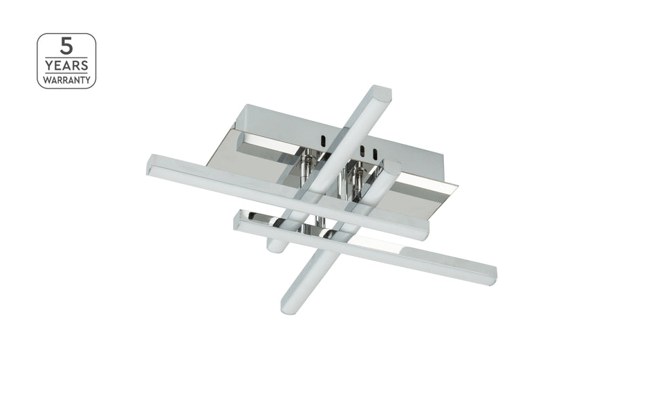 SE LED 40 RECTA CEILING CHROME Ε3