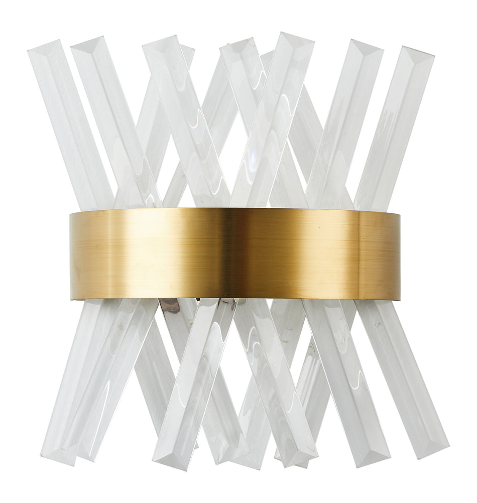 M8018 XENIC GOLD MATT WALL LAMP Γ3