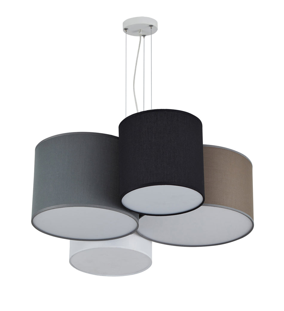 SE21-WGBB-90 COZY WHITE,GREY,BROWN & BLACK SHADES Γ1