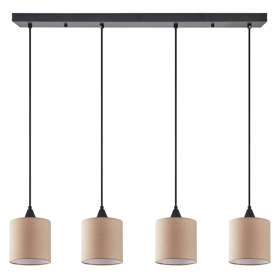 SE21-BL-B10-4BL-SH3 ADEPT PENDANT Brown Shade Pendant+