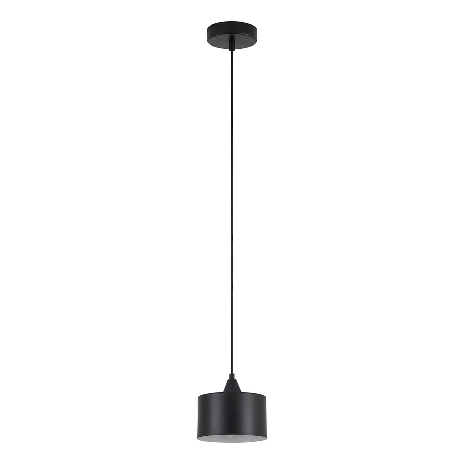 SE21-BL-B10-MS1 ADEPT PENDANT Black Metal Shade +