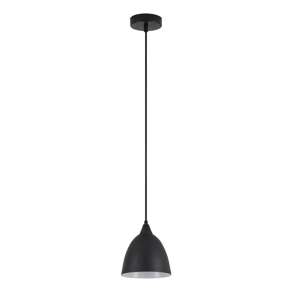 SE21-BL-B10-MS2 ADEPT PENDANT Black Metal Shade +