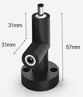 SM-UL-W-C Linear Slim Surfaced mounted Upper and Lower Wall Connector DC24V IP44 1Α3