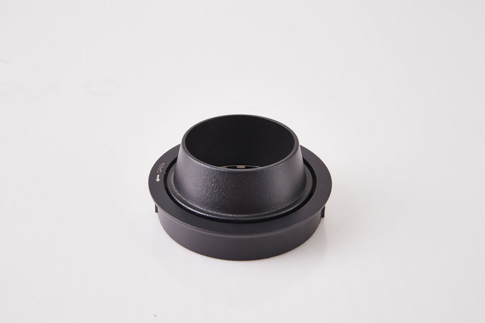 SE-SP-INC-R-BL CANNO SPOT COMPONENT RECESSED INSIDE CUP BLACK GU10 FOR SPOTLIGHT CIELO AND TRIX