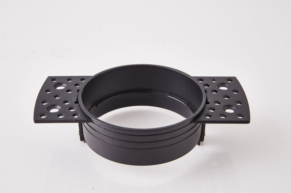 SE-SP-TR-BL TRIXI SPOT COMPONENT TRIMMLESS BLACK GU10/COB FOR HOLE 7,3cm. PAIRING WITH DEPO OR