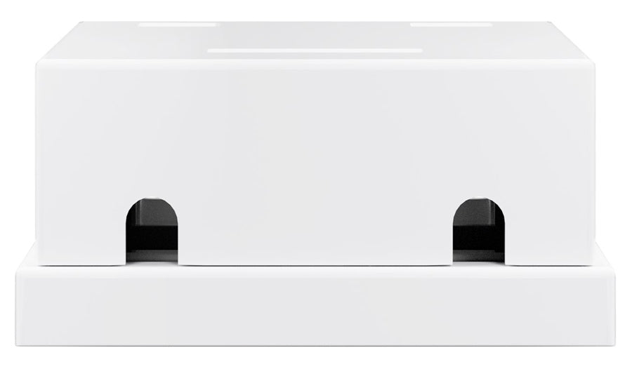 GOOBAY Keystone κυτίο 79366 για 2 θύρες δικτύου, 61.42mm, λευκό