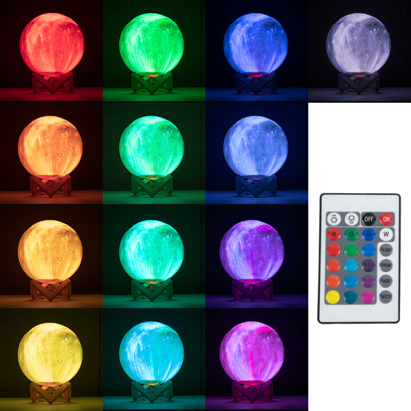 Kaotica 79617 LED modern de tabel LED 6W 360lm 360 ° DC 5V - Iluminare la distanță și atingere - DIMMABLE - RGB - φ20 X Y25 - Alb