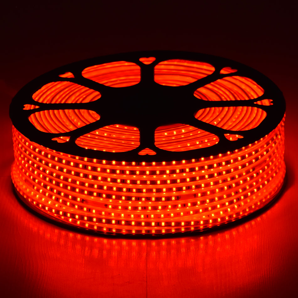 EPISLIM 70504 Ταινία LED 12W/m 780lm/m 120° DC 220-240V Αδιάβροχη IP65 96 x SMD2835 Chip/m Κόκκινο Dimmable - Epistar SMD Chip - Μ100 x Π1 x Υ0.5cm - 3 Χρόνια Εγγύηση