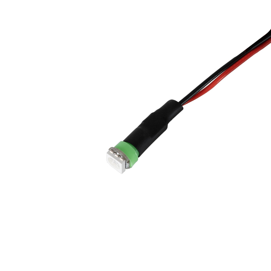 SMD-LED 81486 Υψηλής Ισχύος SMD LED 0.12W 15lm DC 12V - Φ0.7 x Υ2.3cm - Πράσινο - Dimmable - 2 Χρόνια Εγγύηση