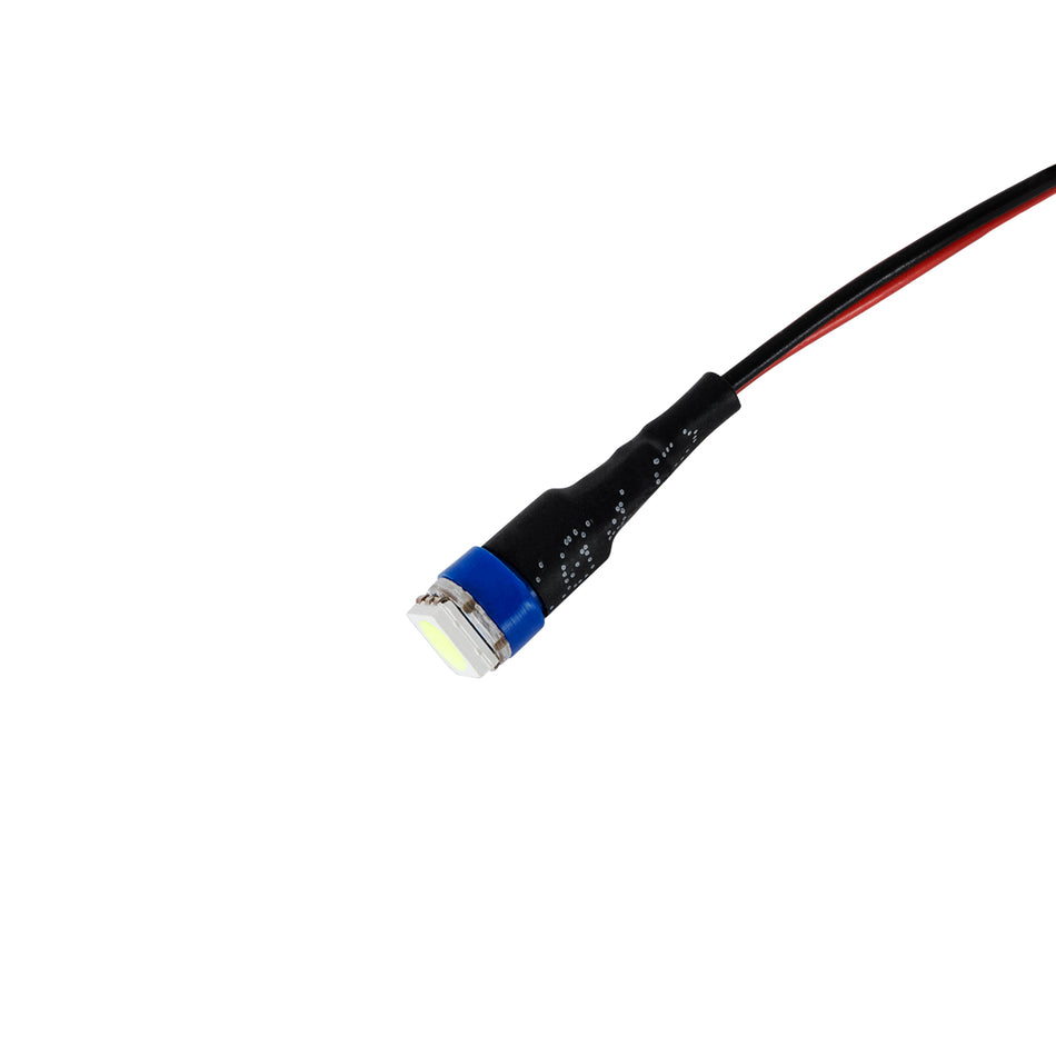 SMD-LED 81488 Υψηλής Ισχύος SMD LED 0.12W 15lm DC 12V - Φ0.7 x Υ2.3cm - Ice Blue - Dimmable - 2 Χρόνια Εγγύηση