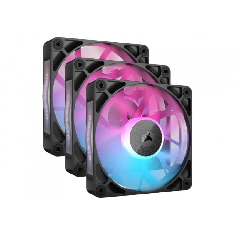 Case Fan CORSAIR RX120 iCue Link RGB Black 3τμχ