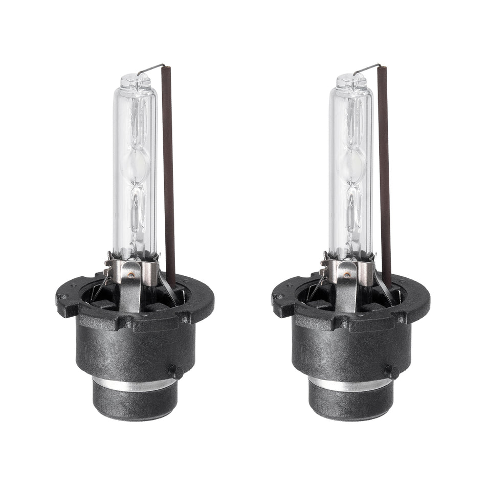 GLOBOSTAR® HID 84024 Λάμπα Xenon D2S/D2C Super Vision Υψηλής Φωτεινότητας +60% CANbus E1 ECER37 55W/110W 5000lm/10000lm 360° DC 12-24V Αδιάβροχο IP65 Φυσικό Λευκό 4300K - Μ3.2 x Π3.2 x Υ7.5cm - Πακέτο 2 Τεμαχίων - 2 Χρόνια Εγγύηση