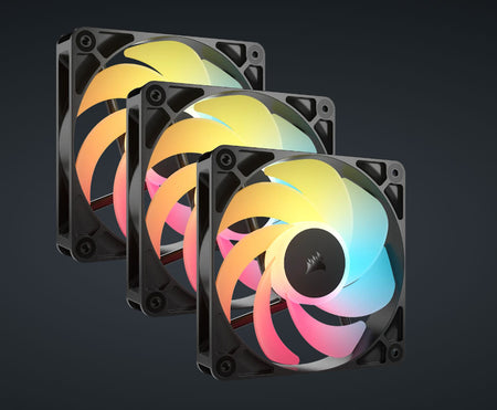 CORSAIR RS120-R ARGB 120mm PWM Reverse Fans Triple Pack