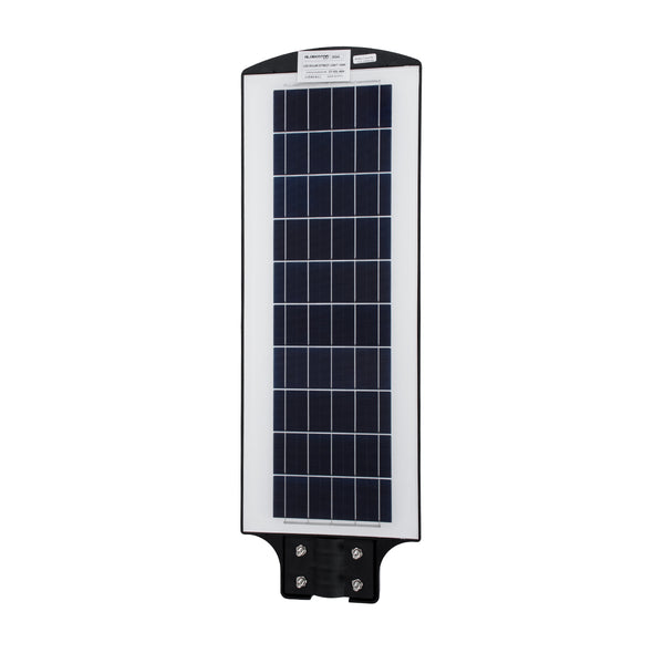 STREETA 85344 Professional LED Solar Street Light Αυτόνομο Ηλιακό Φωτιστικό Δρόμου 120W 1200lm 192 x LED SMD 5730 με Ενσωματωμένο Φωτοβολταϊκό Panel 6V 15W & Επαναφορτιζόμενη Μπαταρία Li-ion 3.2V 15000mAh με Αισθητήρα Ημέρας-Νύχτας & PIR Αισθητήρα Κίνη...