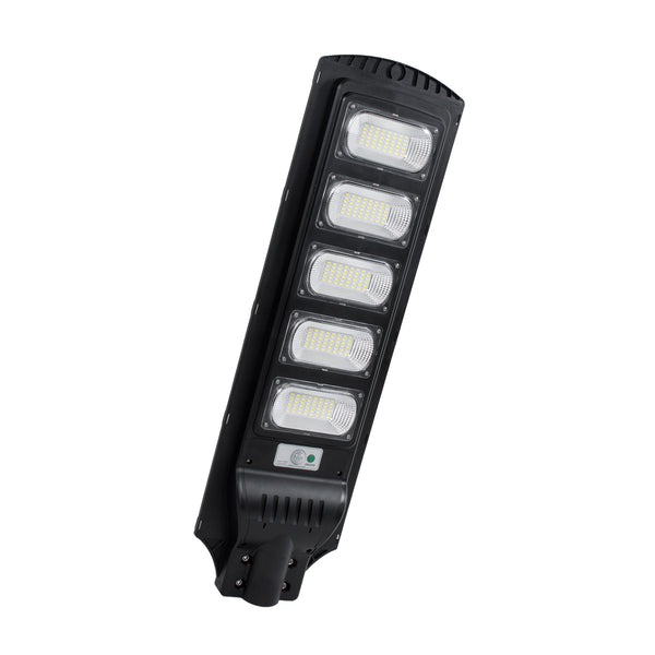 STREETA 85345 Professional LED Solar Street Light Αυτόνομο Ηλιακό Φωτιστικό Δρόμου 150W 1500lm 240 x LED SMD 5730 με Ενσωματωμένο Φωτοβολταϊκό Panel 6V 18W & Επαναφορτιζόμενη Μπαταρία Li-ion 3.2V 20000mAh με Αισθητήρα Ημέρας-Νύχτας & PIR Αισθητήρα Κίνη...